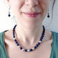 Parure collier et boucles d'oreille en lapis lazuli - Fiona   Parure Mercy&rsquo;s Fancy