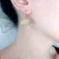 Boucles d'oreille géométriques dorées - Jun - MercysFancy