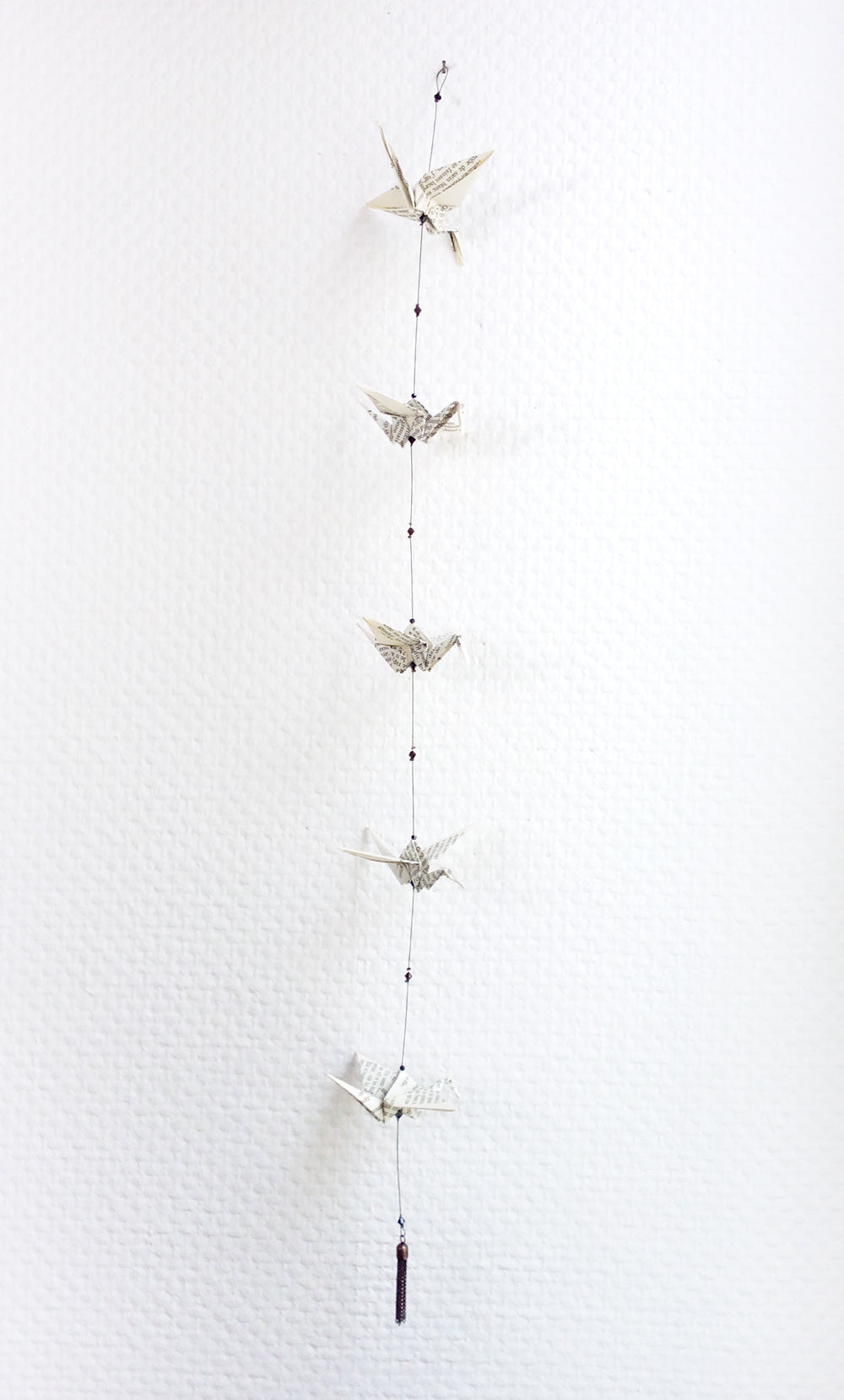 Guirlande verticale en origami imprimée - Sora - MercysFancy
