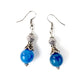 Boucles d'oreille en agate bleue - Louisa - MercysFancy