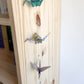 Guirlande verticale en origami verte et violette - Yaeko   Guirlande Mercy&rsquo;s Fancy