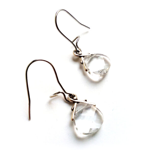 Boucles d’oreille en cristal – sur mesure – Image 3